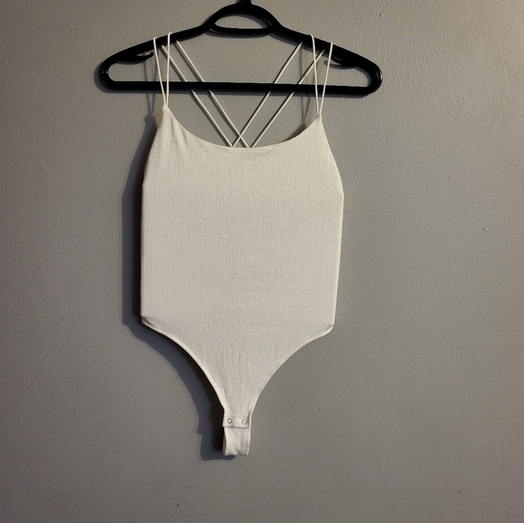 Garage white bodysuit / Bodysuit blanc Garage - Picture 4 of 10